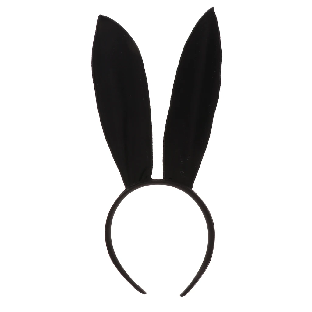 

Funny Sexy Rabbit Costume Bunny Ears Choker Cuff Mesh Stockings Set Women Lingerie Costume Fancy Dress