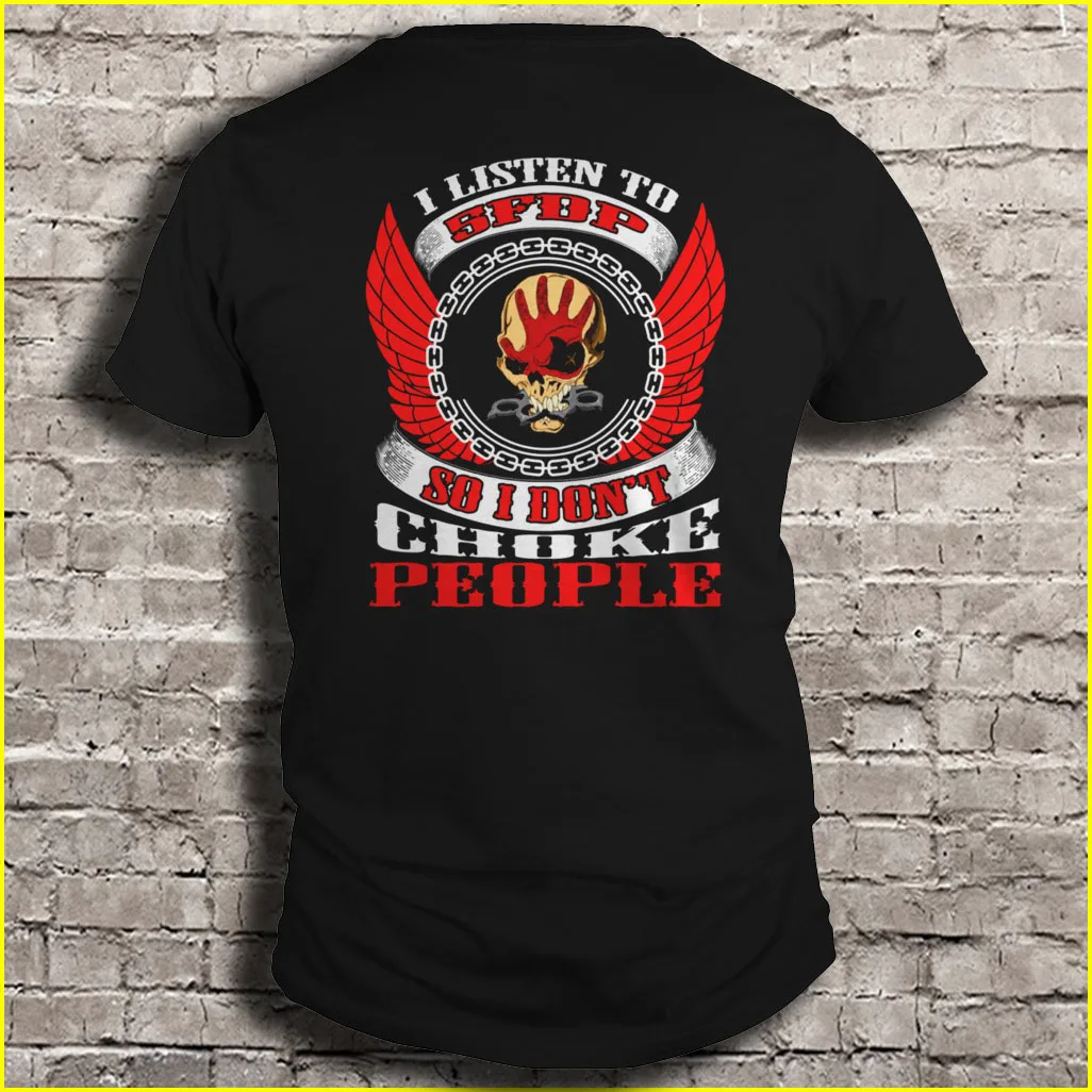 Я Слушайте 5Fdp так что я не подавляюсь футболки для людей| |