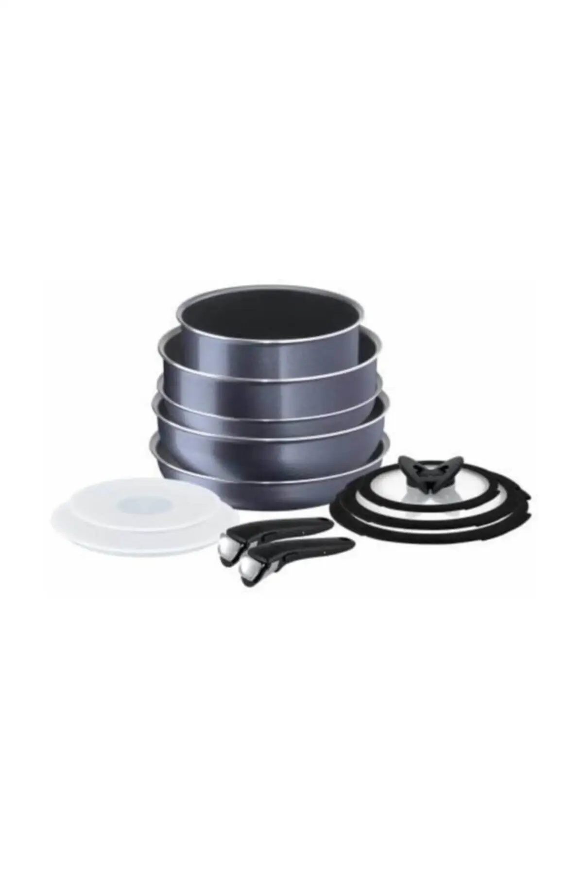 

TEFAL Titanium Ingenio Elegance Large Set 12 pots Set removable handle Featured
