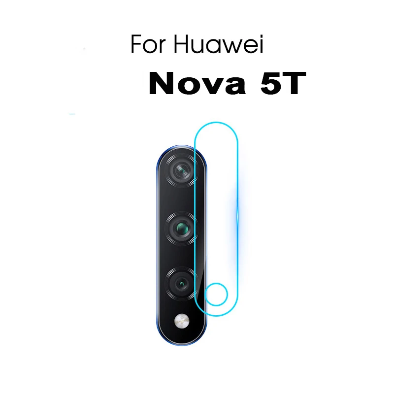 2 шт. Защитная пленка для экрана huawei Honor 20 Play Magic 2 8X 8C Note 10 для объектива камеры huawei Nova 5T Nova 2i 3E P Smart Plus - Цвет: For Nova 5T