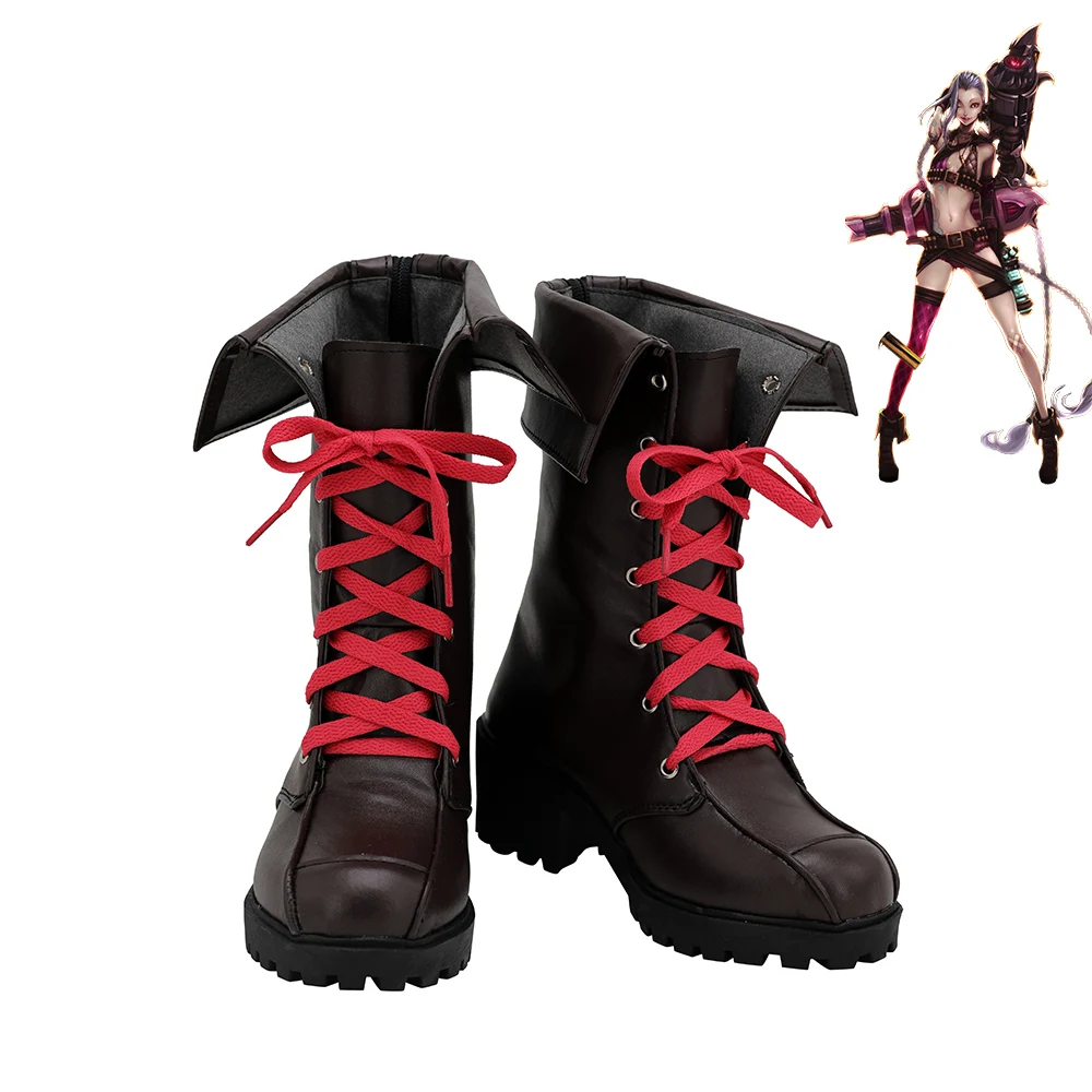 

Original Jinx Shoes Cosplay LOL Women Boots