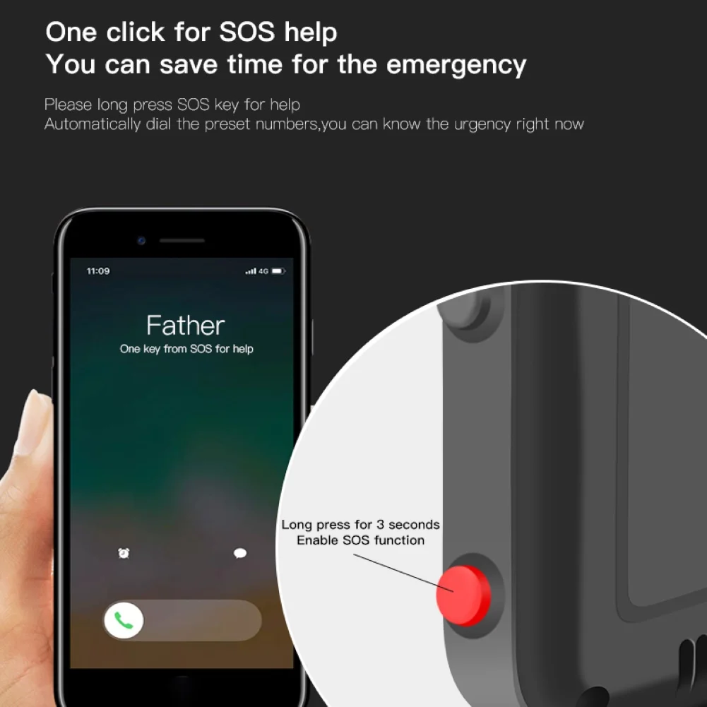 S88 Touch Screen GPS Positioning Camera Phone Call Smart Watch for Older Parents | Электроника