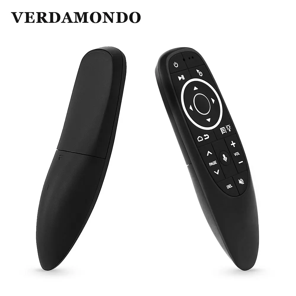 

Wireless Remote Control Air Mouse IR Learning Smart Voice Google Gyroscope Backlit G10s Pro 2.4G For Android TV Box Media Player