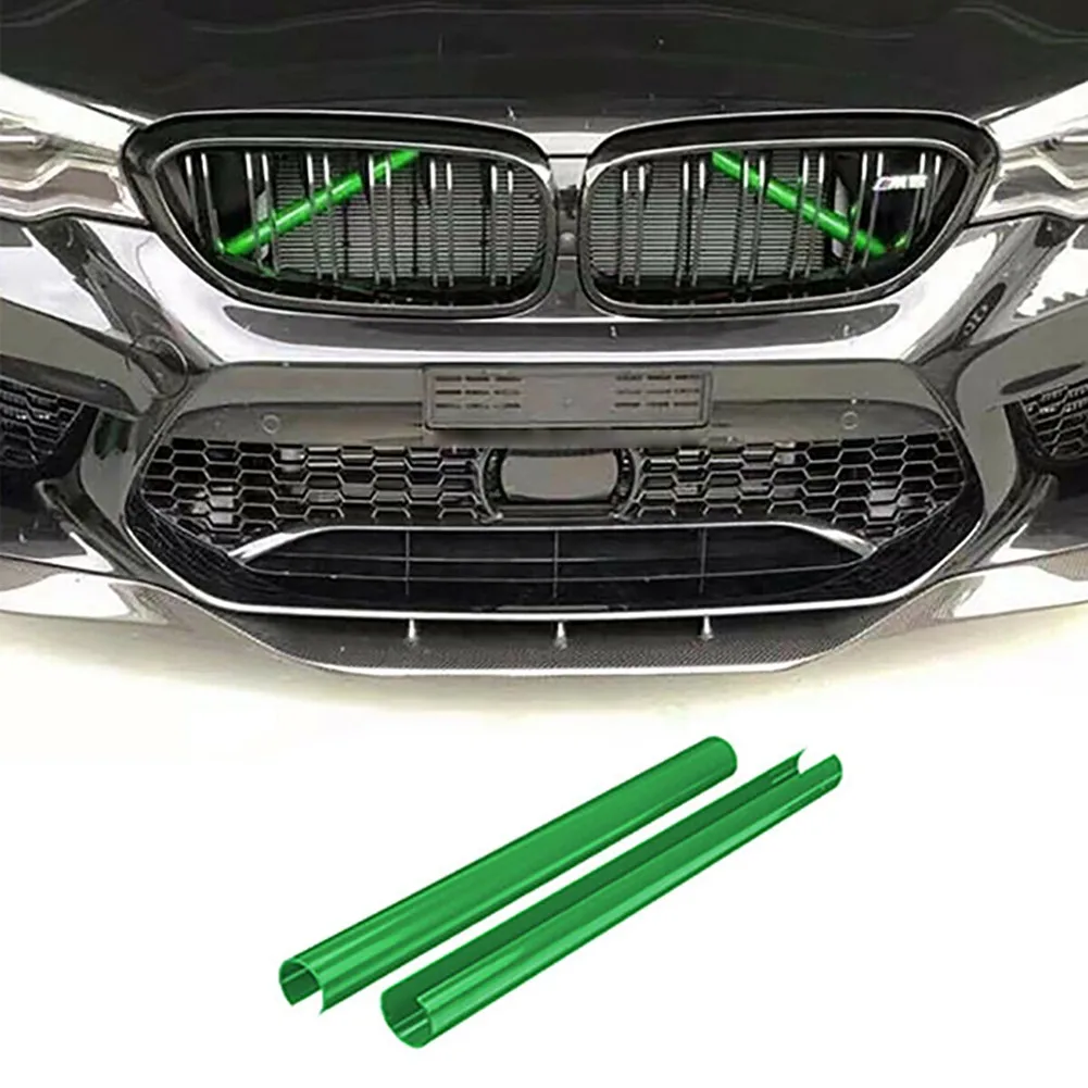 

100% Brand New Grille Trim Strips 2PCS Frame For BMW Series High Quality
