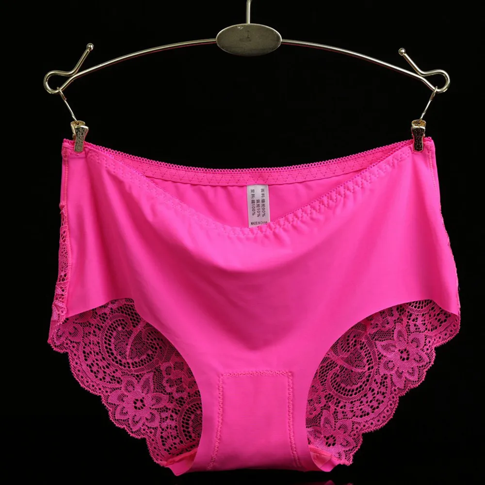 Женские трусы с высокой эластичной проницаемостью из ледяного шелка женские