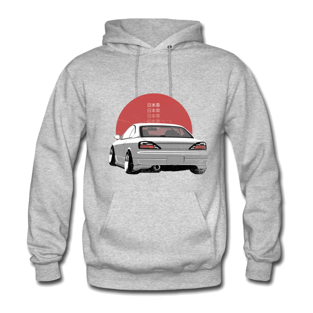 JDM Nissan GTR S14 S13 пара печатных хип хоп толстовки для мужчин и женщин Зимняя уличная
