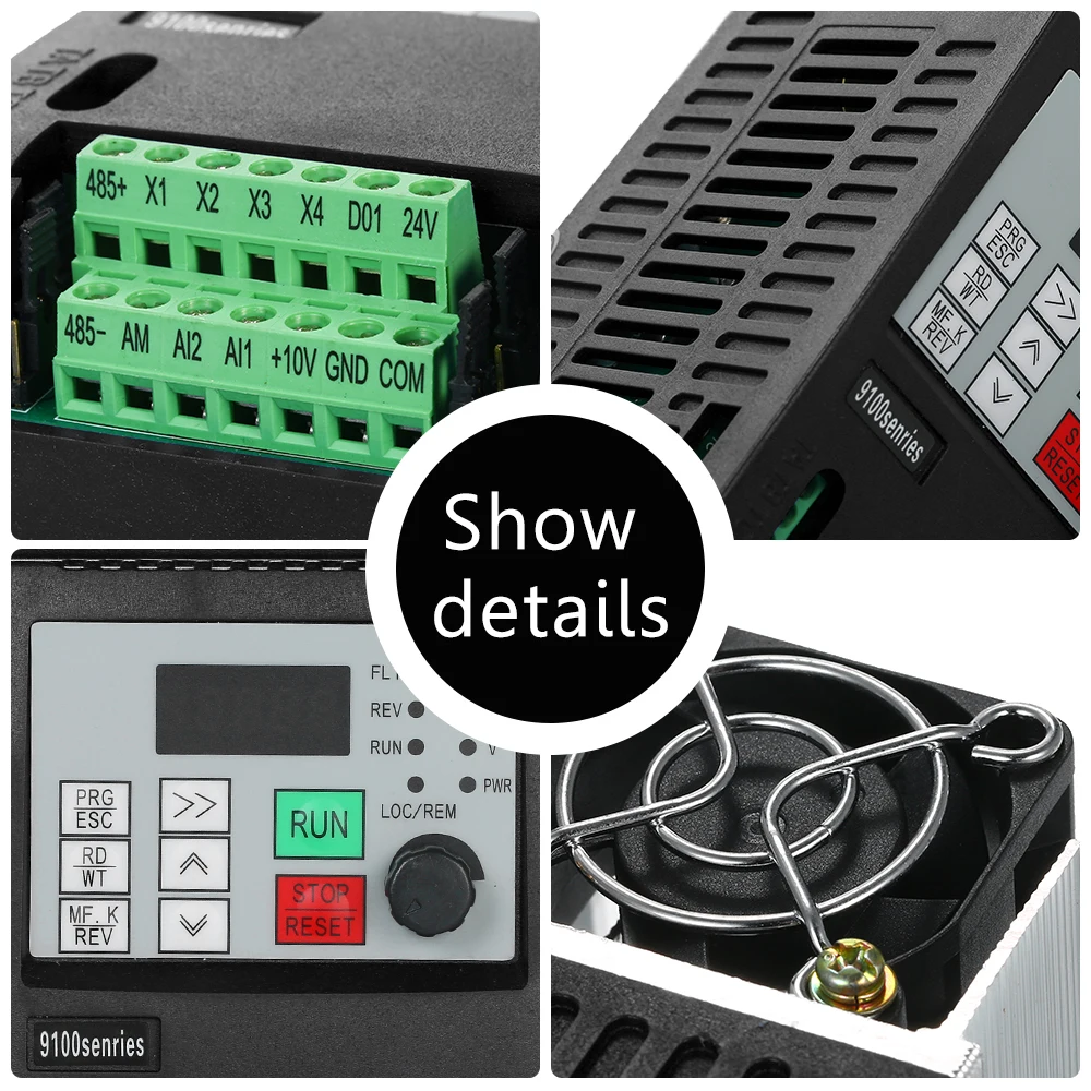 Фото Hot VFD 380v 1.5kw/2kw Variable Frequency Drive AC Inverter For CNC motor in VxF Vector control Speed Control Обустройство дома Hot VFD 380v 1.5kw/2kw Variable Frequency Drive AC Inverter For CNC motor in VxF Vector control Speed Control Обустройство дома