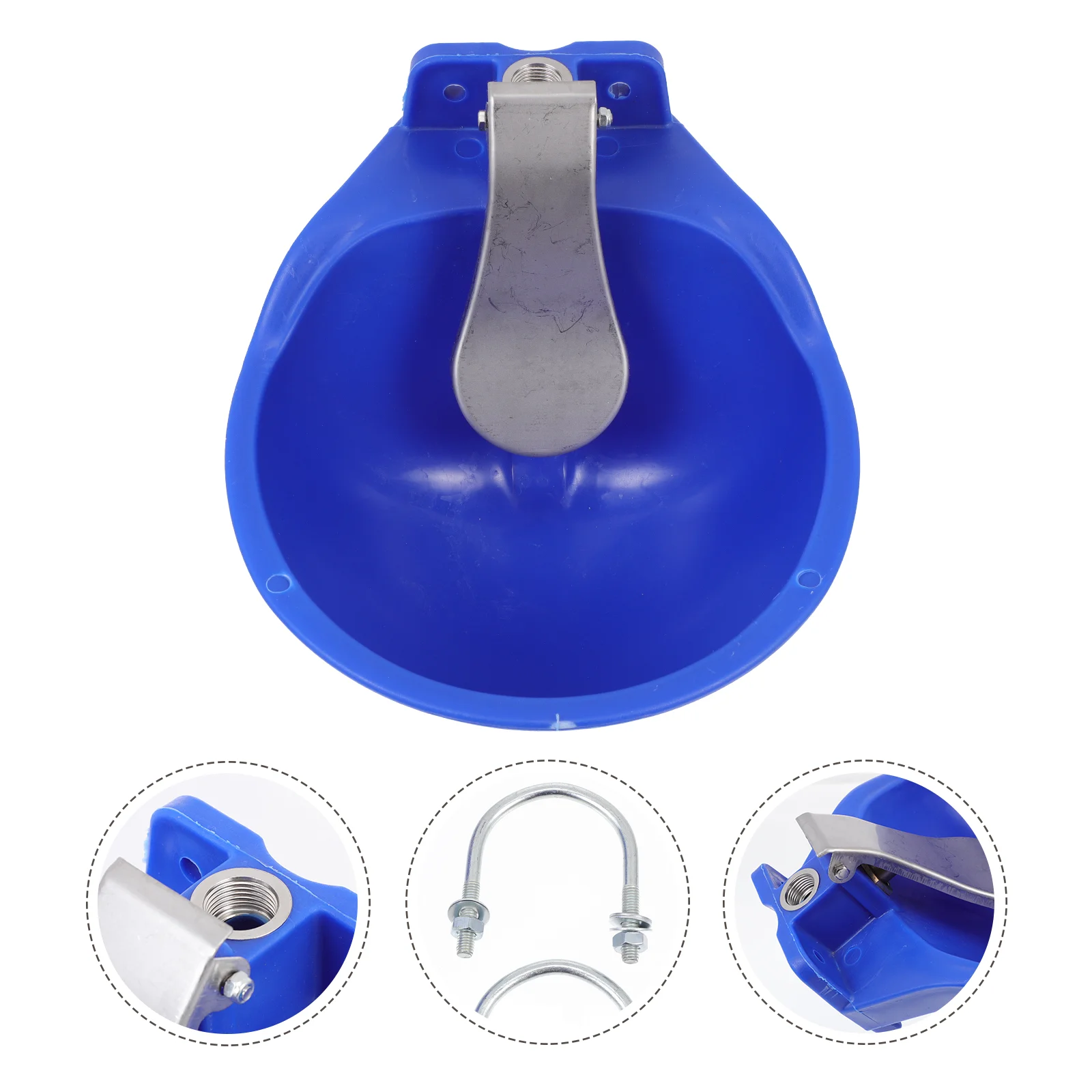 

1pc Livestock Drinking Bowl Automatic Water Fountain Livestock Waterbowl
