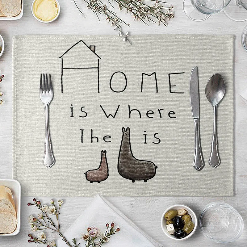 С забавным животным мотивом Кухня обеденный птички динозавра комплект с лисьим и