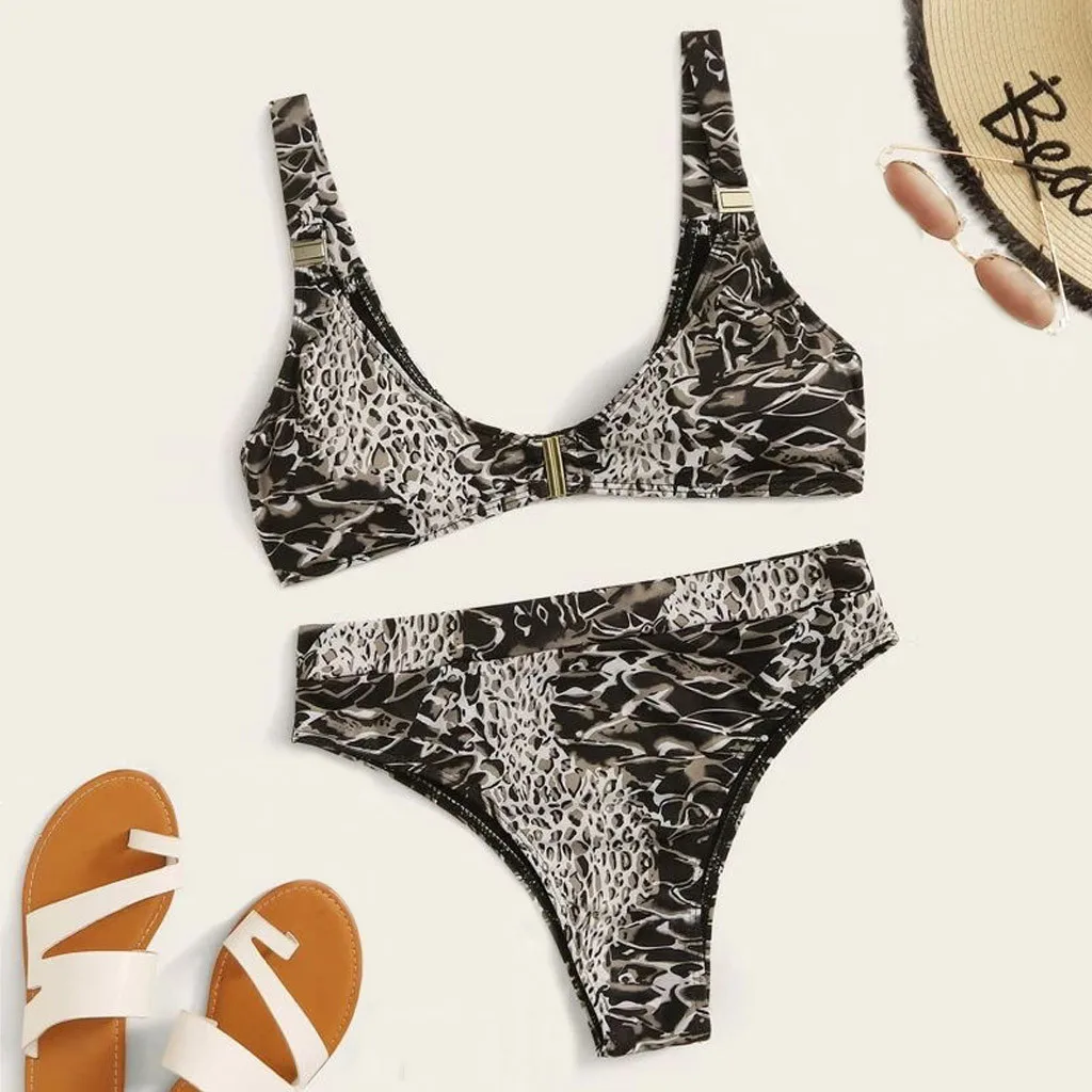 Соблазнительный женский бюстгальтер JAYCOSIN из двух предметов купальник с