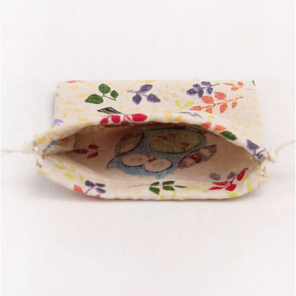 Cartoon Animals Storage Bags Drawstring Candy Baby Clothing Kids Toys Organizer Cotton Jewelry Cosmetic Pouch Gift Bag | Багаж и сумки
