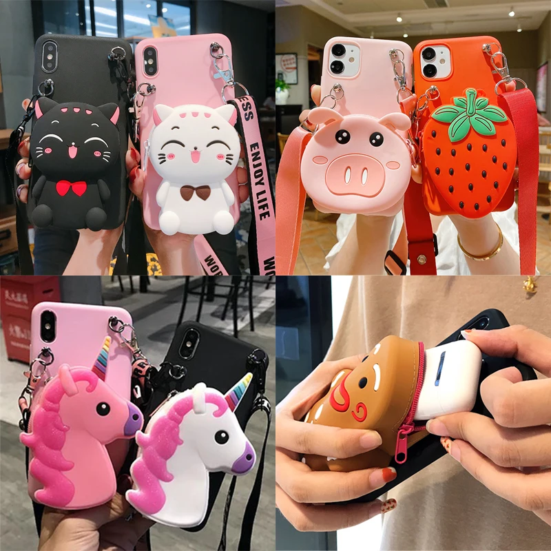 Чехол-бумажник с 3D рисунком кота для Xiaomi Redmi Note 10 9 Pro Max 8T 8 7S 6 5A 4X 3 милый мягкий