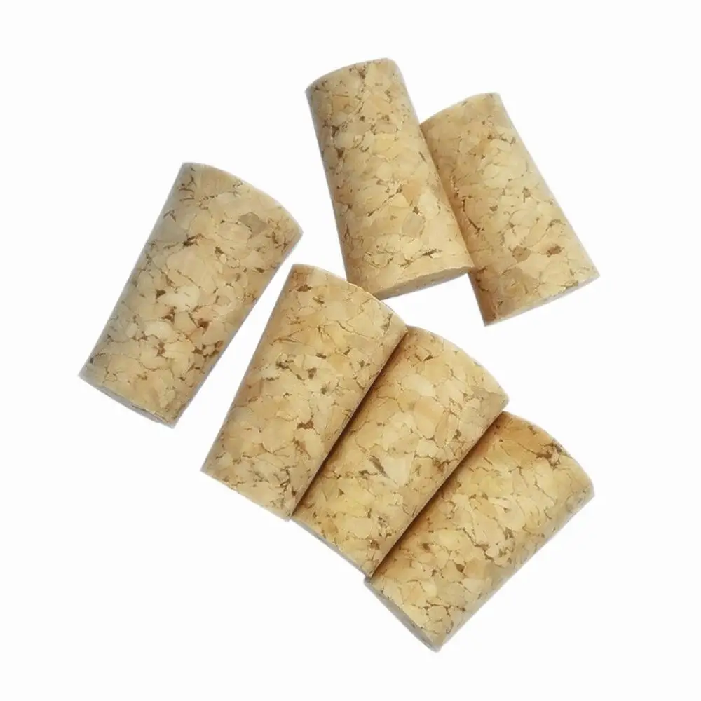 X10 натуральные конические пробки деревянные для бутылок вина пива булочки