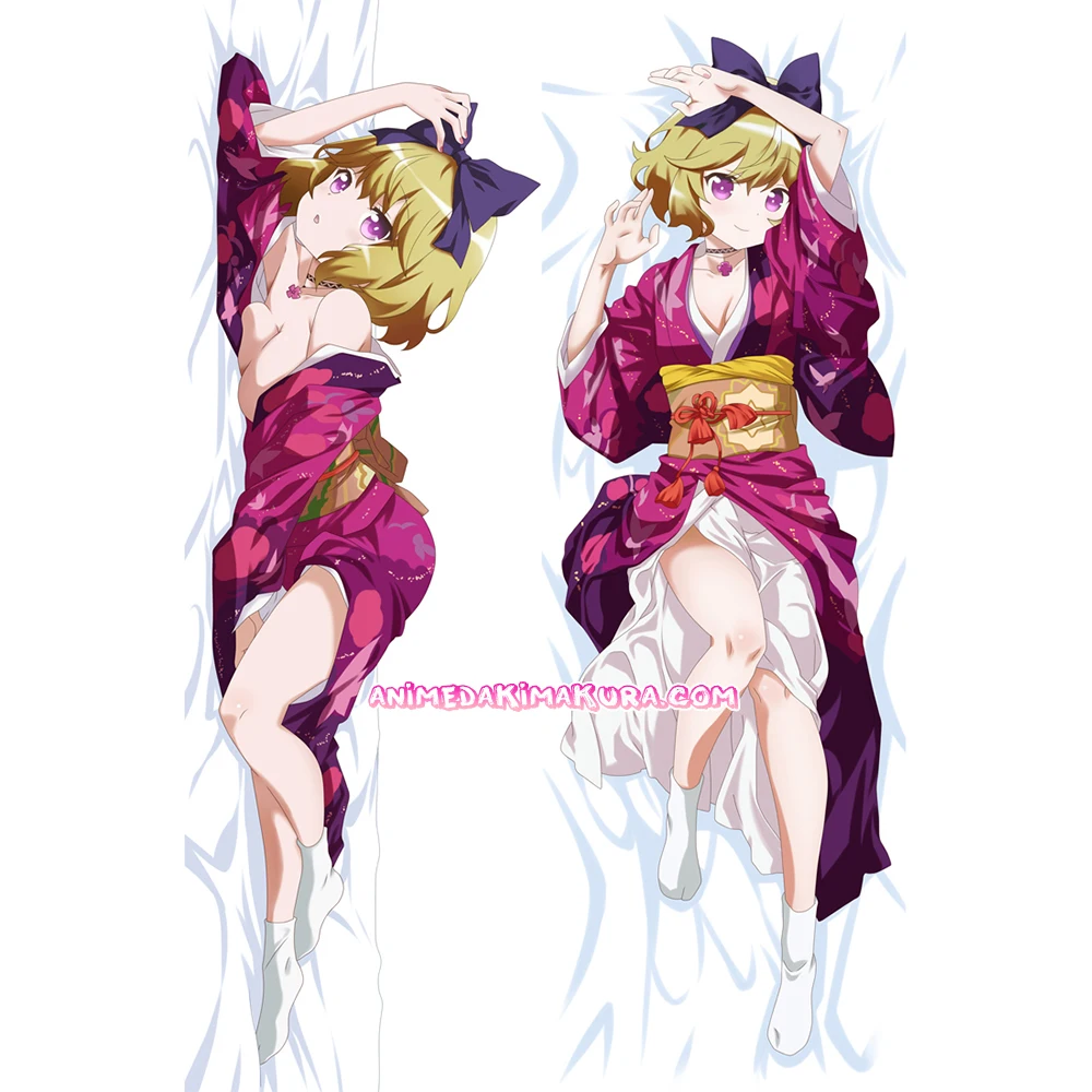 

Ms. Vampire who Lives in My Neighborhood Ellie Anime Girl Dakimakura Hugging Body Pillow Case Cover