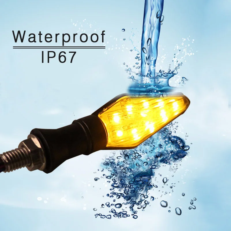 Аксессуары для мотоциклов указатель поворота светодиодная индикаторная лампа