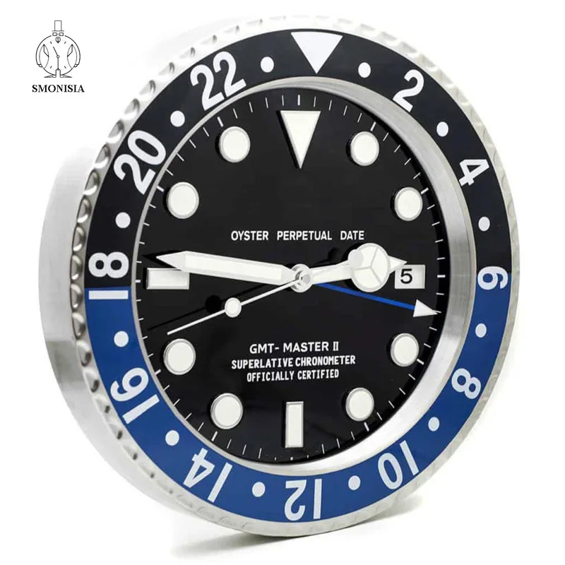 Металлические роскошные дизайнерские настенные часы дешевые Relogio De Parede лучший