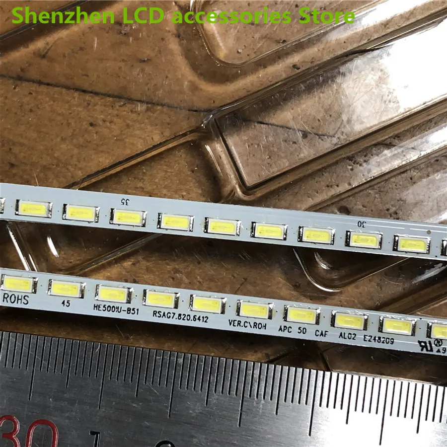10 шт./лот для Hisense LED50K5500US ЖК-подсветка лампа бар задний свет 544. 820 6412 80 светодиодов