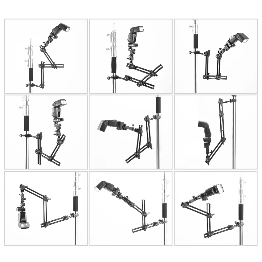 Светильник-штатив с регулируемым держателем для SLR ЖК-монитор светодиодный