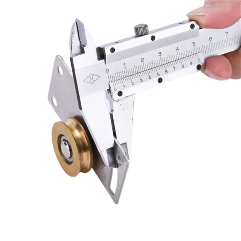 Тросовые канавки из нержавеющей стали для подвижных дверей медное колесо шкив