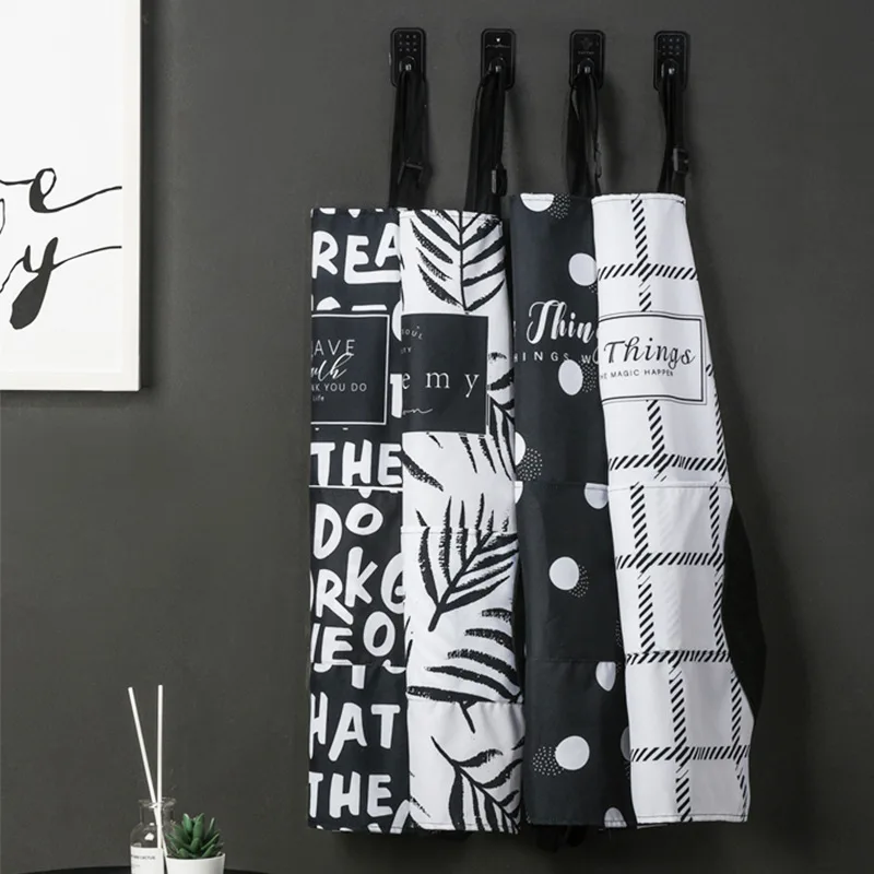 Регулируемый водонепроницаемый маслостойкий фартук для женщин нагрудники