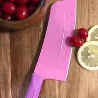 taiwan color chef knife lightweight meat cleaver chopping knives chinese chef knife ultra light sharp grinding free knife