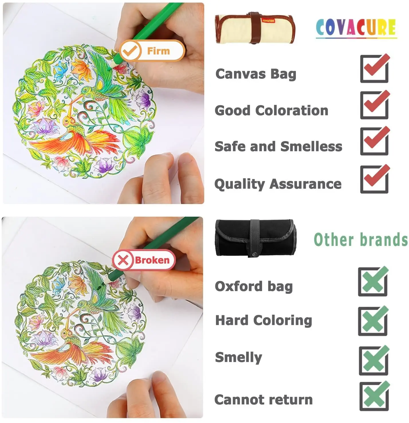 

Colored Pencils Set for Adult and Kids With 50 Colouring Pencils Sharpener and Extender for Kids and Adult Coloring Book