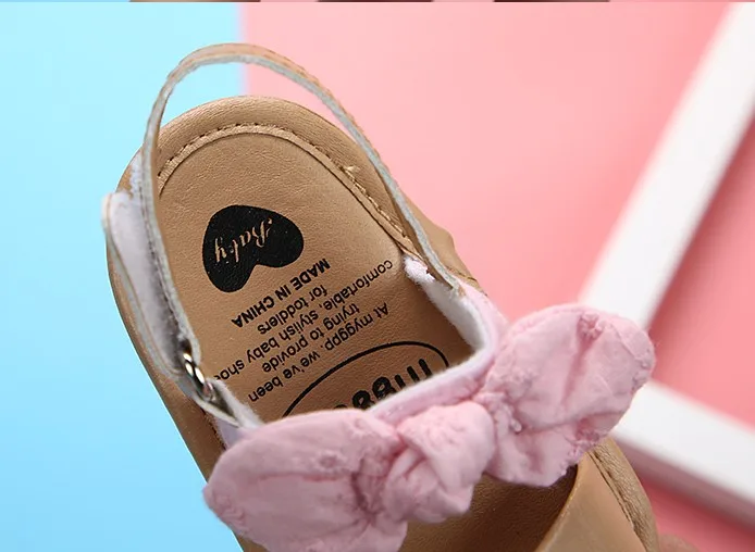 

Summer Girls Sandals 2021 Fashion Leather Sweet Toddler Baby Breathable Bow Princess Casual Shoes Shoes For Toddlers For Babies