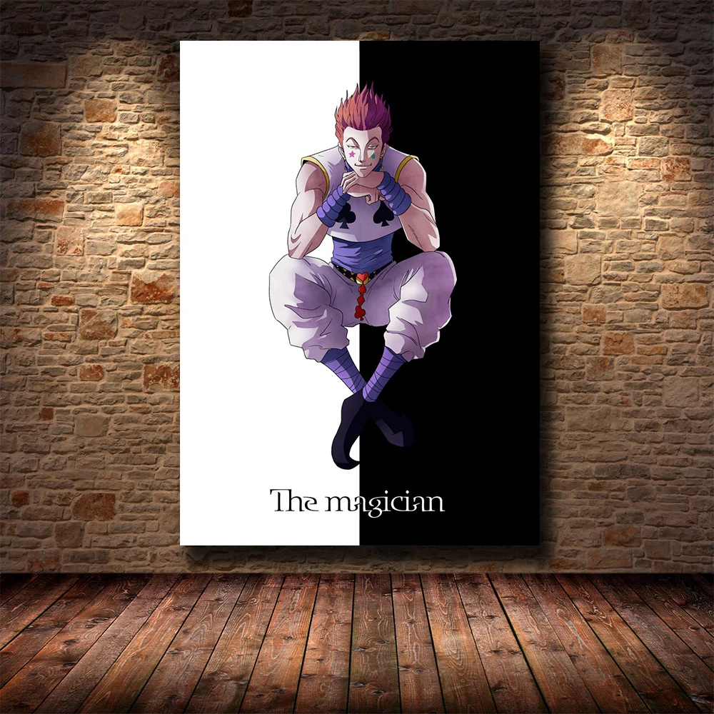 Плакаты из аниме Hunter X Hisoka холст настенные плакаты настенное искусство украшение