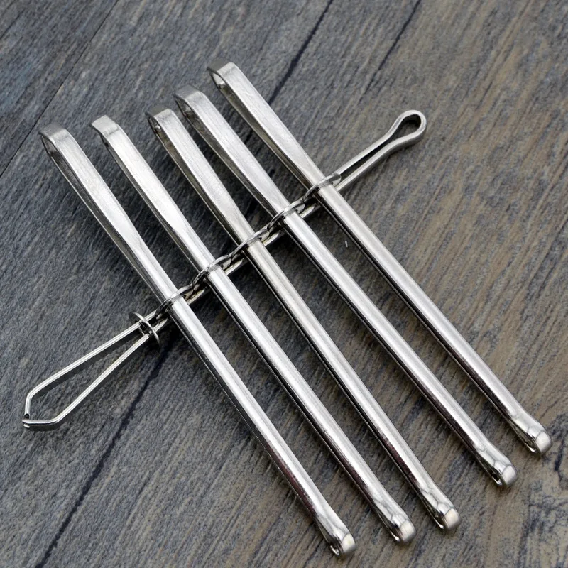 

10pcs Garment Clips Elastic BandRope Wearing Threading Guide Forward Device Tool Sewing DIY tools Tape punch Cross