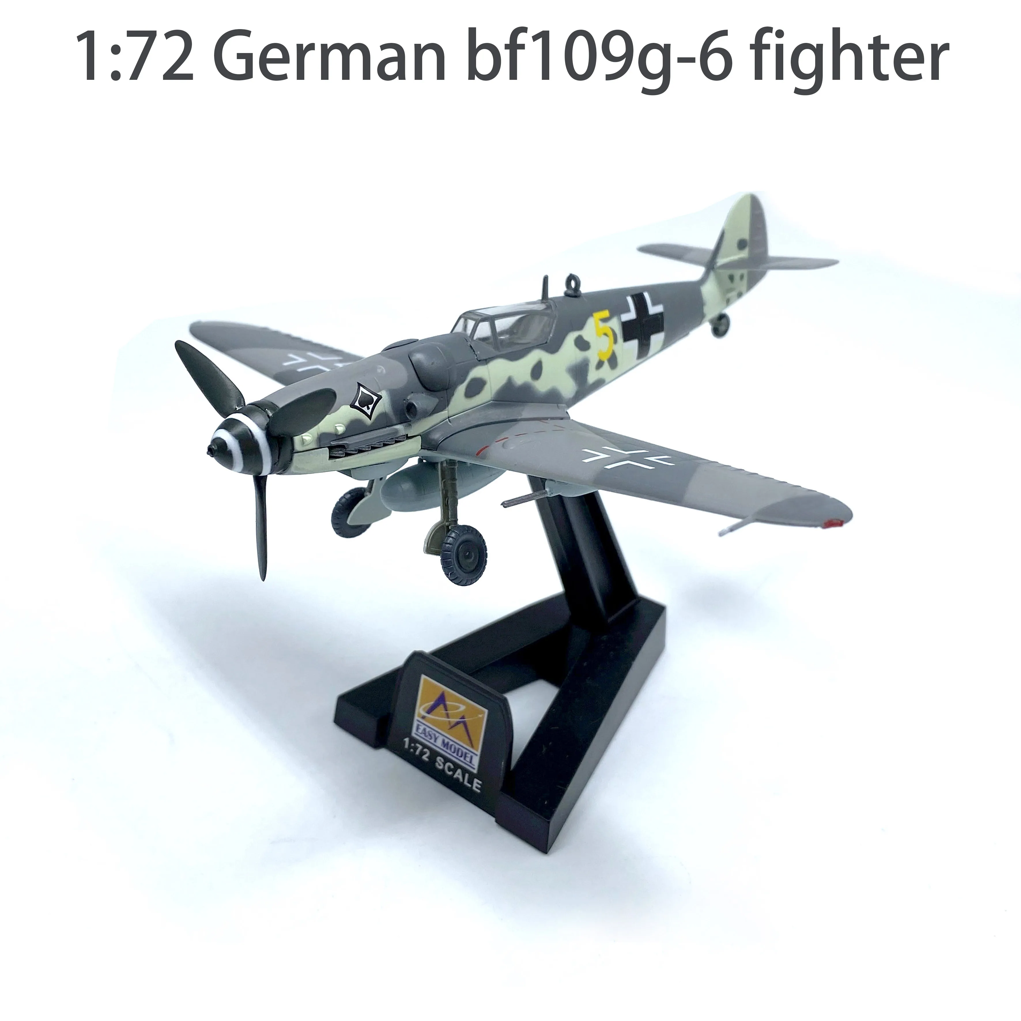 1:72 Пособия по немецкому языку bf109g-6 истребитель второй мировой войны модель