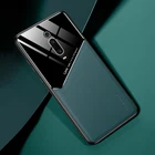 Чехол-накладка для Xiaomi Mi 9T, Redmi Note 10, 9 S, 9 S Pro Max, 8, 7, 11, 10T, 8T, POCO X3 NFC, F3, M3 Pro, кожа, магнитный
