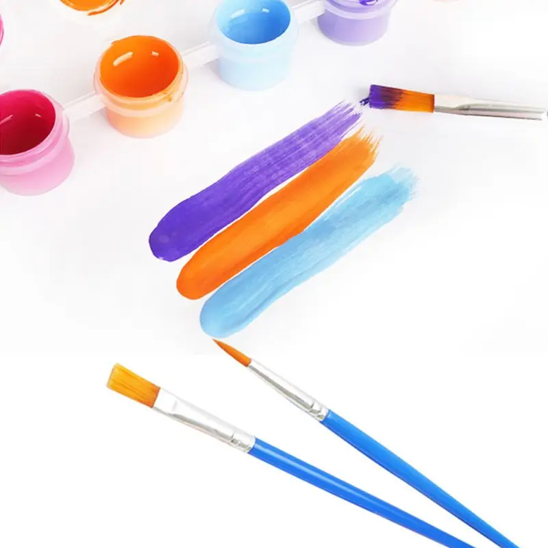 

2ml 12 Vibrant Colors Washable Gouache Paint for Kids School Finger Paint
