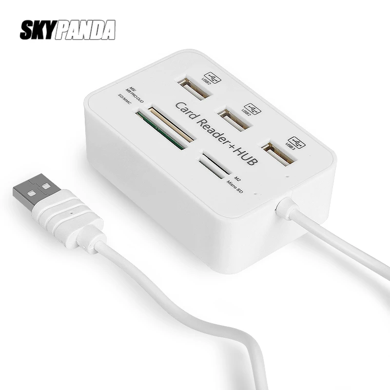 USB 2 0 кардридер MS/SD/M2/T-flash 5 Гбит/с | Компьютеры и офис