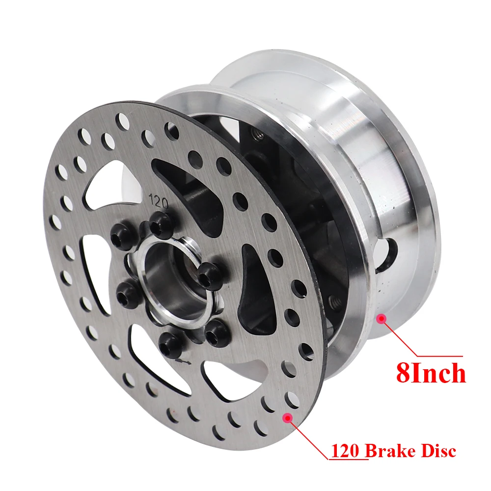 

8-дюймовая ступица дискового тормоза с Тормозным Диском 110 мм/120 мм, подходит для стандартных аксессуаров