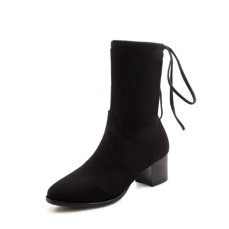 Большой размер 11 12 13 модная обувь с застежкой ботинки боковой пяткой рукавами в