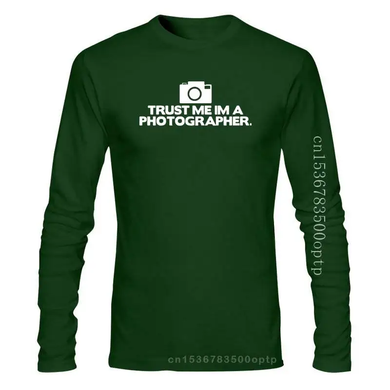 

New Trust Me im a Photographer Mens Funny Tshirt Photography T shirt camera Gift Top