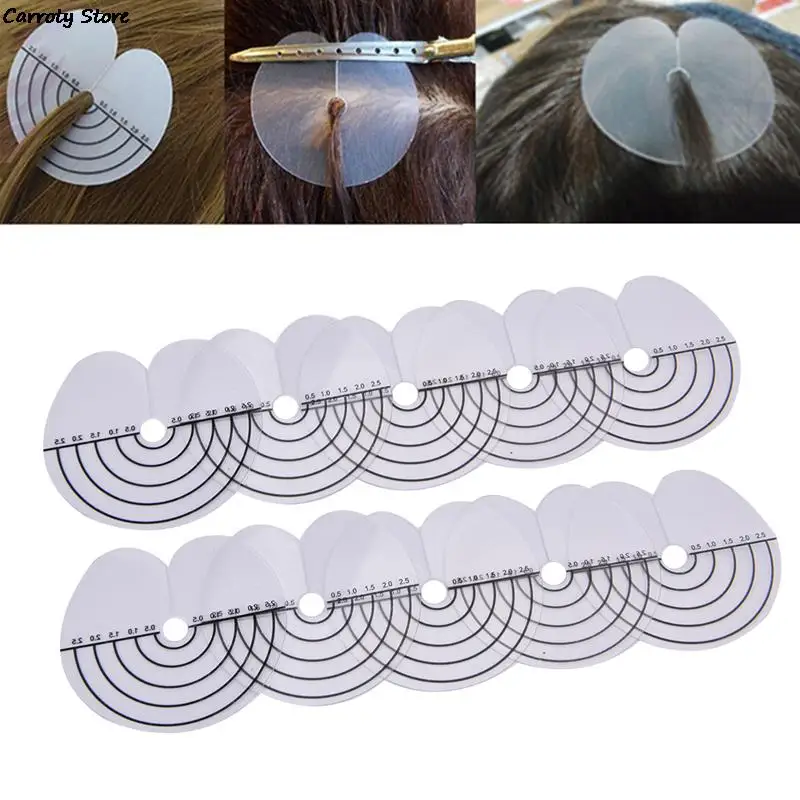 10pcs Easy Tools Heat Protector Shields For Hair Extension Useful Styling Fashion Good | Красота и здоровье