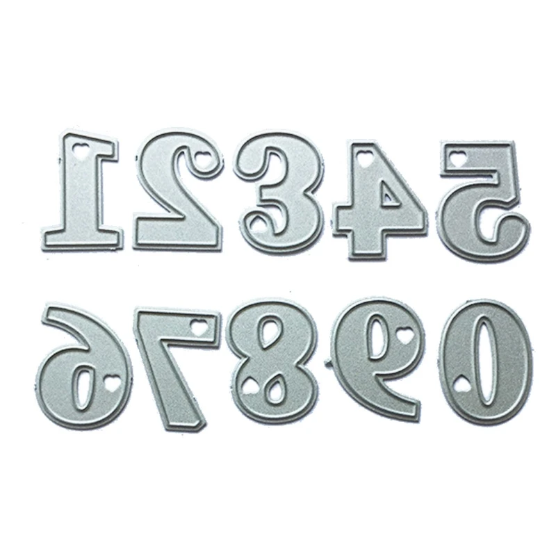 

Металлические штампы с буквами и цифрами, трафареты для высечки, шаблон «сделай сам», альбом для скрапбукинга, бумажная карточка, кожаные ук...