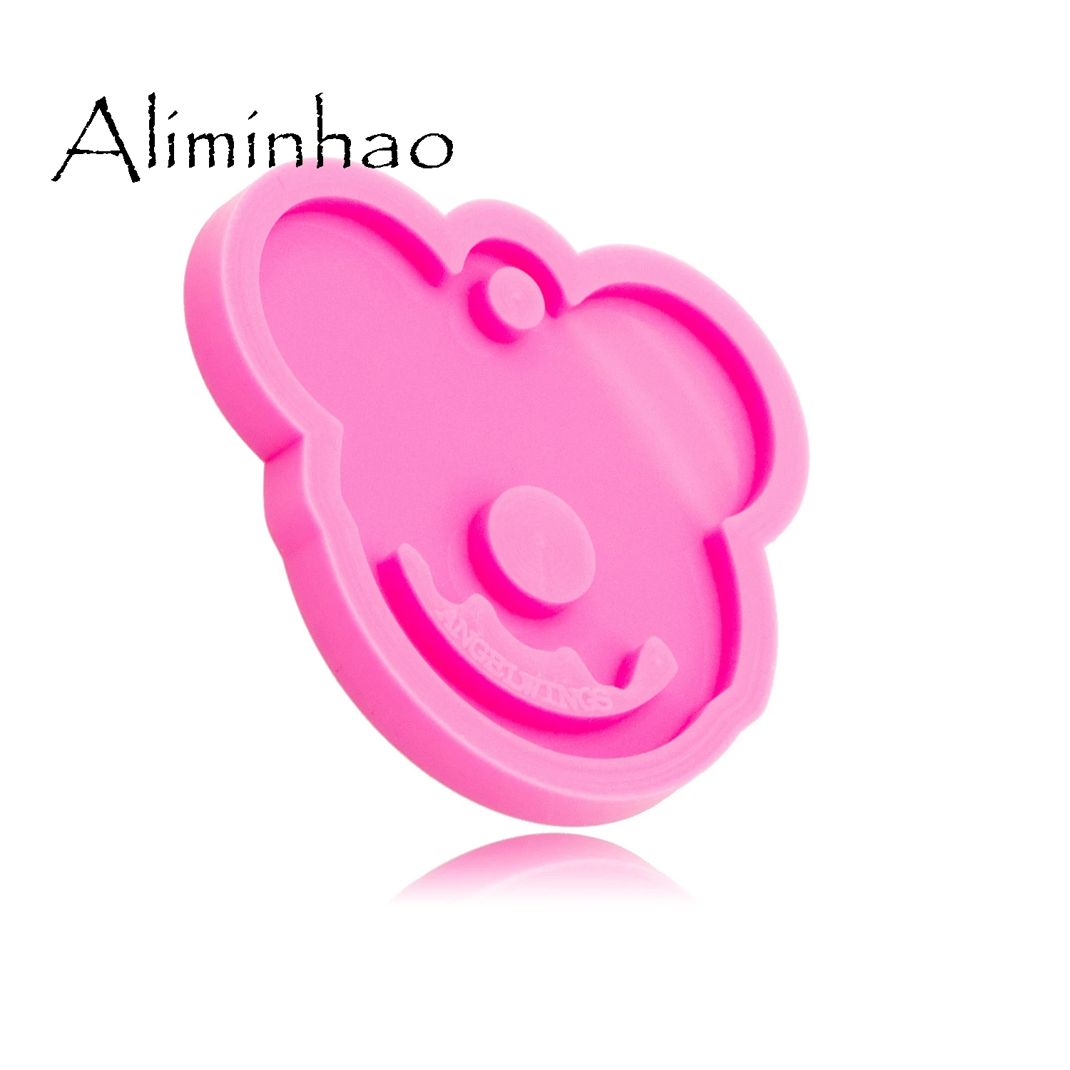 DY0277 блестящая форма головы медведя силиконовые формы DIY смола эпоксидная для