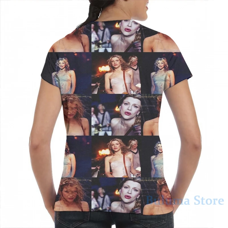 HOLE Band Courtney Love Malibu men T-Shirt women all over print fashion girl t shirt boy tops tees Short Sleeve tshirts | Женская одежда