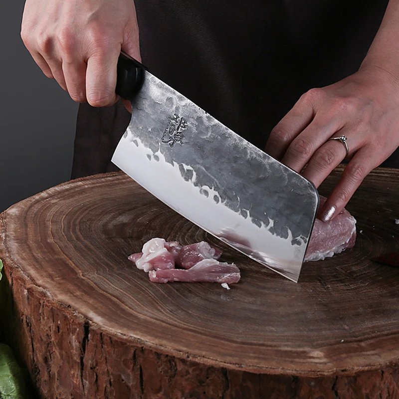 Tang Knife kitchen knife High carbon steel meat cleaver Kitchen sharp slice Professional chef Fish kill | Дом и сад