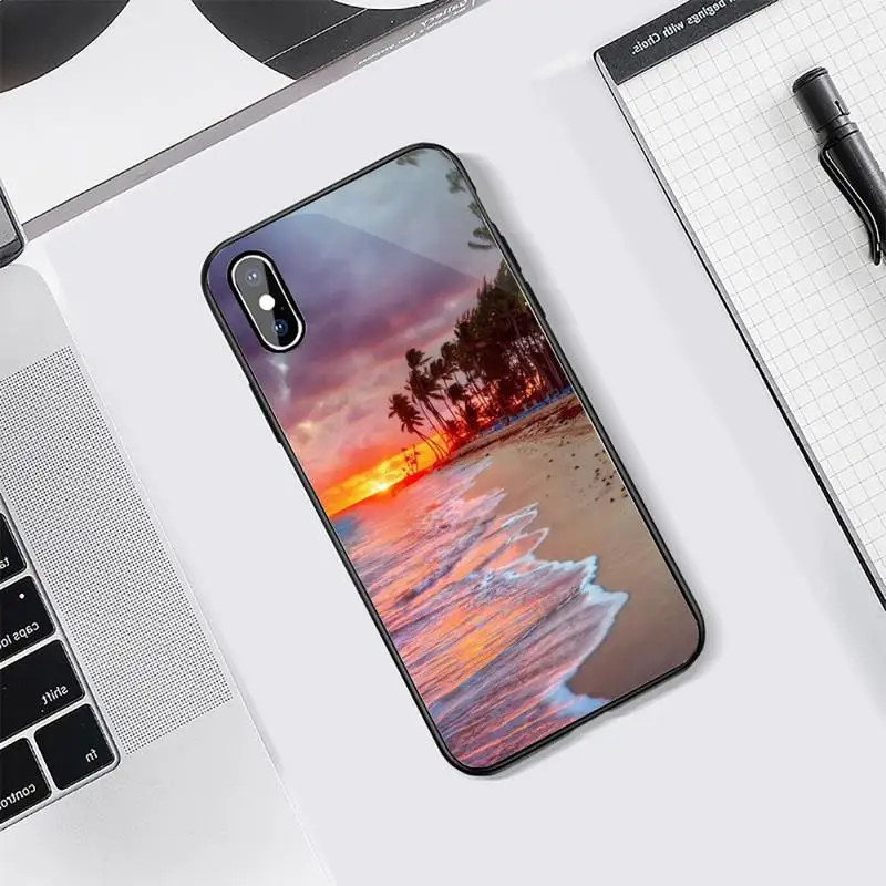 Чехол для телефона из закаленного стекла iphone 6 7 8 plus X XS XR 11 12 13 PRO MAX mini | Мобильные