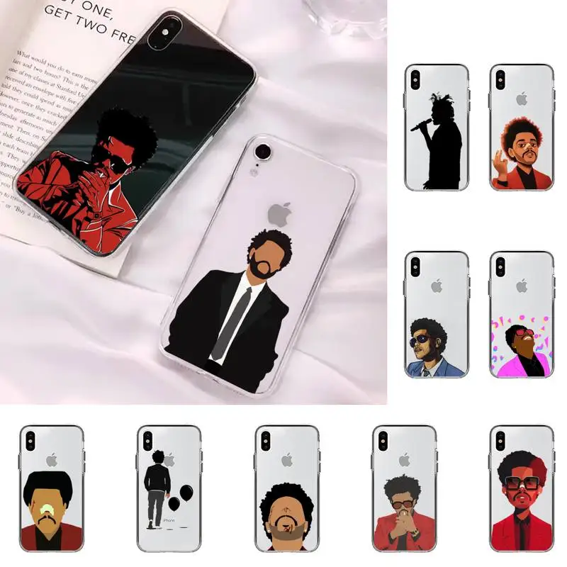 Чехол Weeknd с изображением основных моментов для телефона iphone 13 11 12 pro XS MAX 8 7 6 6S Plus X 5S