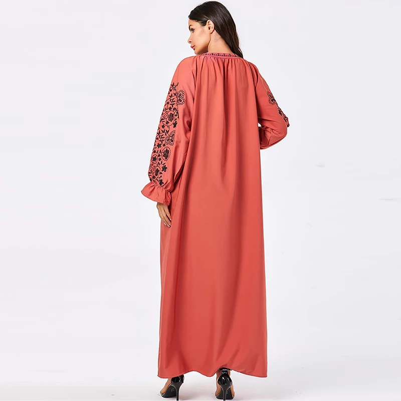 Дубай абайя размера плюс турецкий хиджаб мусульманское платье кафтан Caftan Marocain