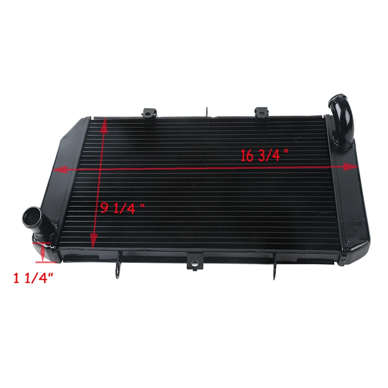 Motorcycle Aluminum Engine Cooling Radiator for Kawasaki Z1000 SX 2011 2012 2013 Z1000SX Cooler |