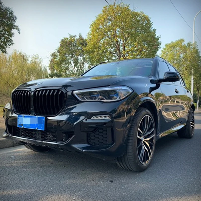 Гоночные грили RONCHEIN из углеродного волокна для BMW X5 G05 X6 G06 яркий черный матовый 2