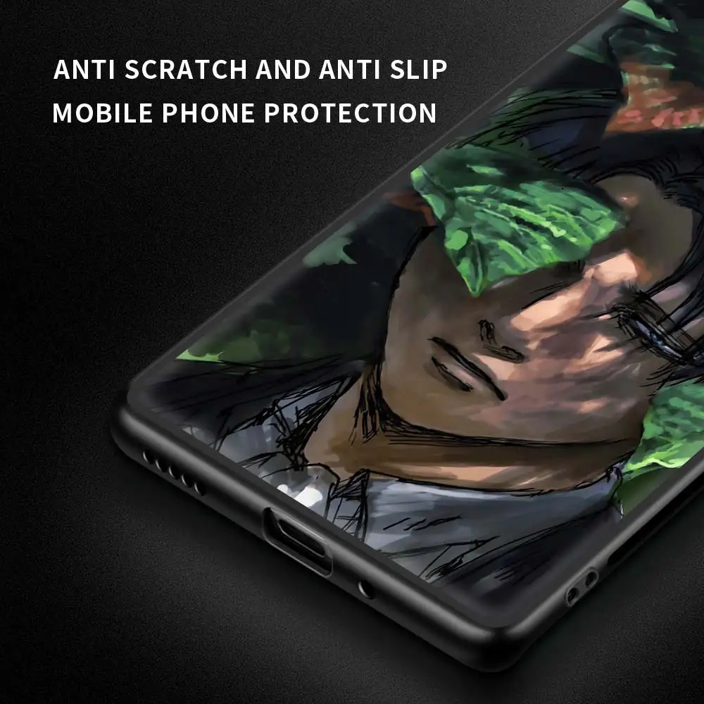 

For Samsung M31 Case 6.4" Soft Silicon Cover for Galaxy M30 M51 M31s M11 A51 A71 Phone Back Shell Attack On Titan Levi Ackerman