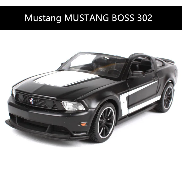 302 Maisto 1:24 2010 Ford Mustang Roadster имитация сплава Модель автомобиля Моделирование Украшение автомобиля коллекция Подарочная игрушка - Цвет: 302