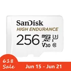 Оригинальная карта памяти SanDisk Micro SD, 32 ГБ, 64 ГБ, 128 ГБ, 256 ГБ, TF-карта, флеш-накопитель для камеры