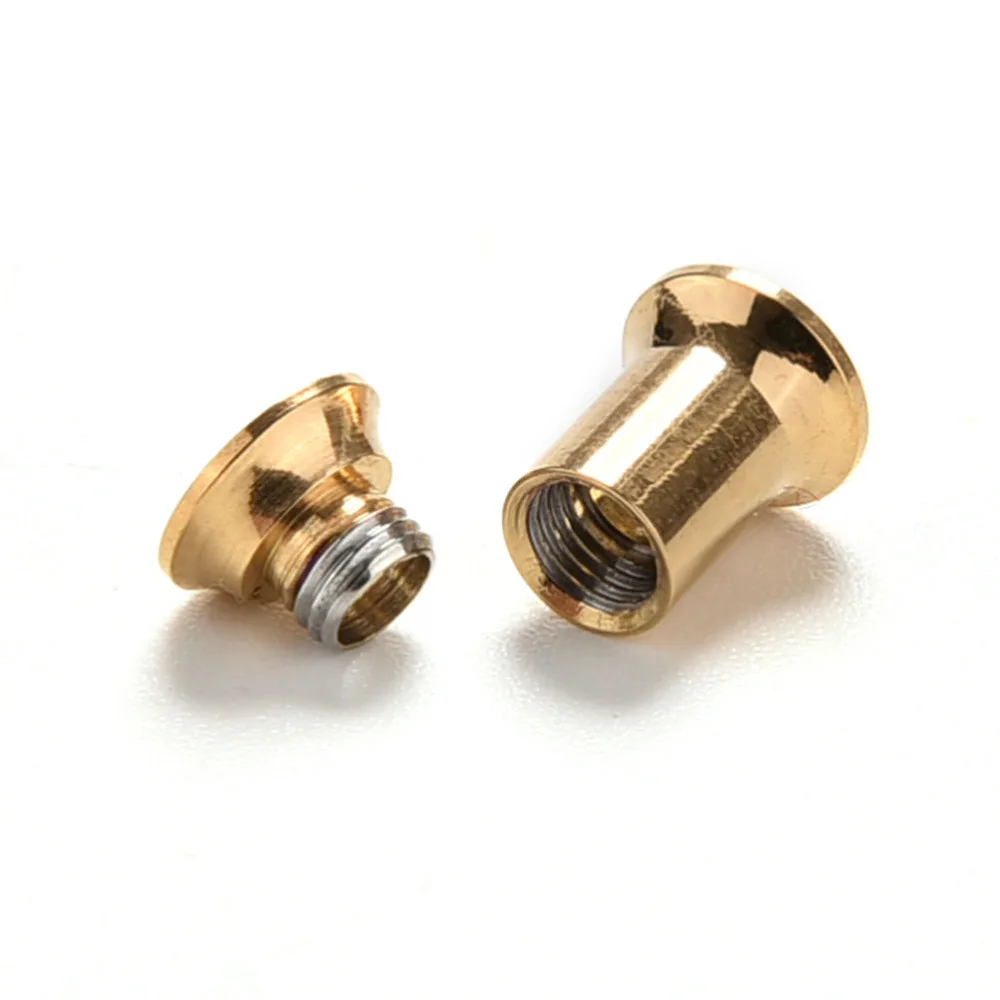 1 шт. черный белый прозрачный акриловый винт подходит для ушных носилок пробки